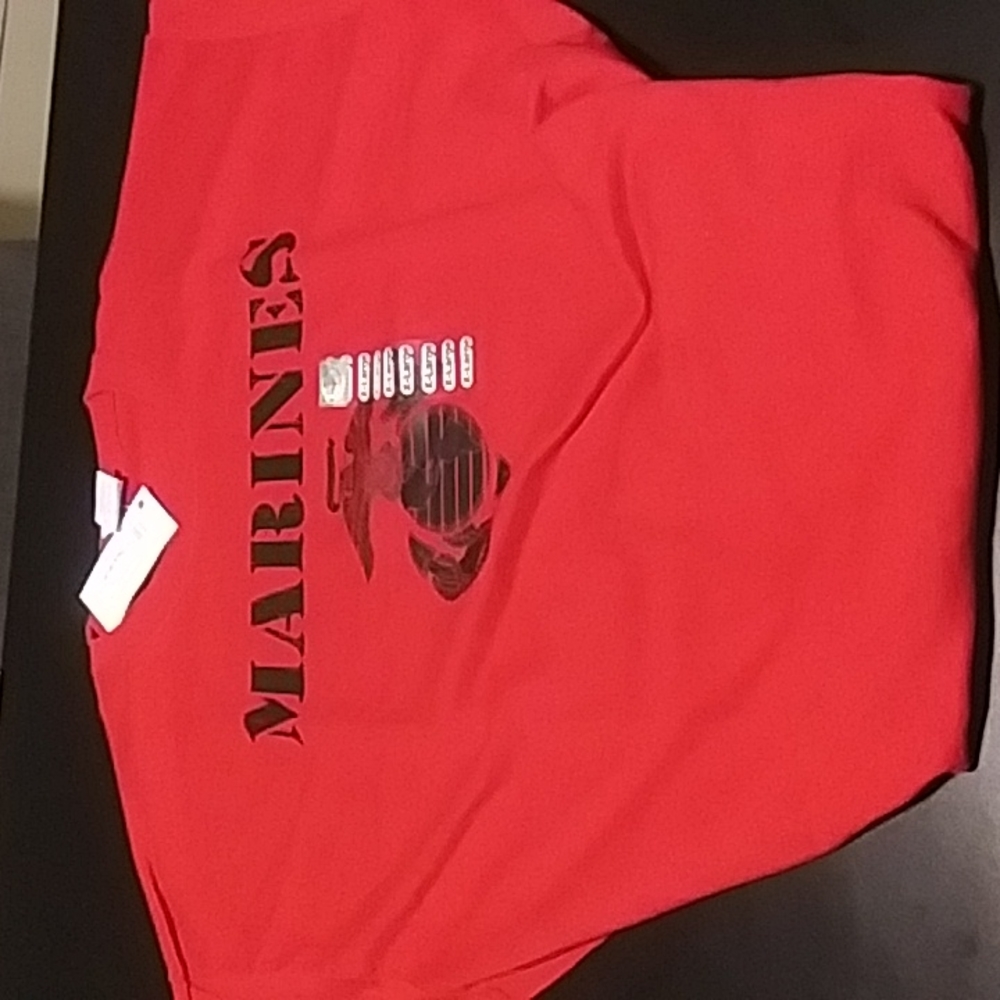 USMC "MARINES" Tee Red
